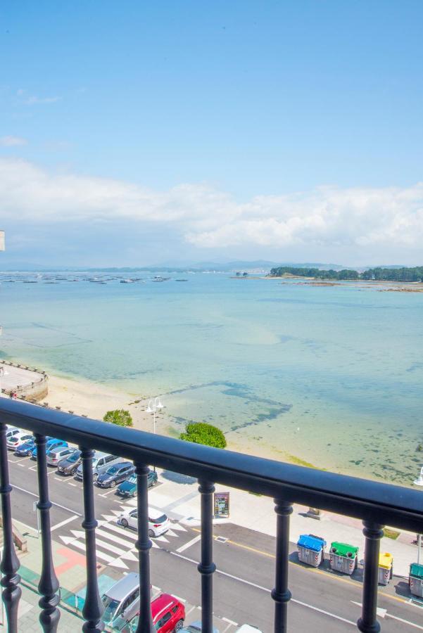 O Grove Centro Con Vistas A La Toja Parking Apartamento Exterior foto